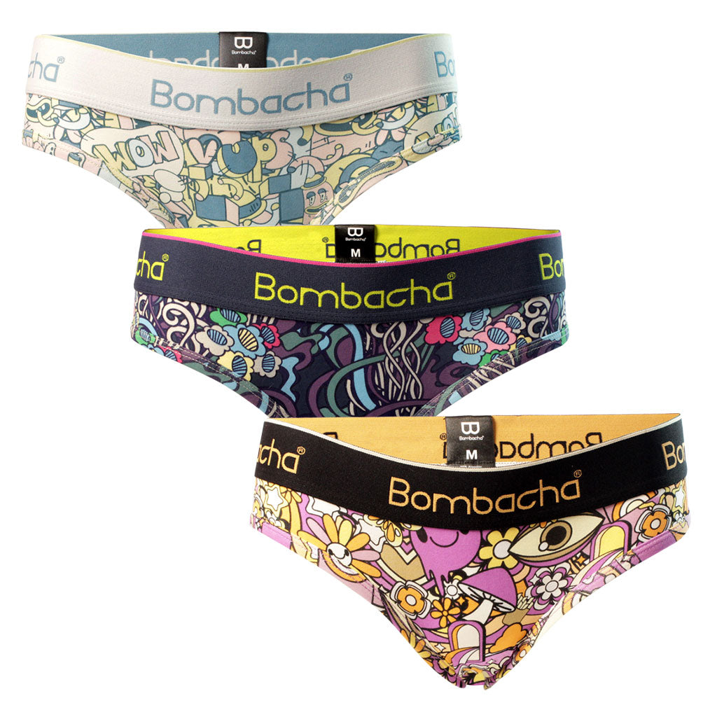 calzon bikini con diseño