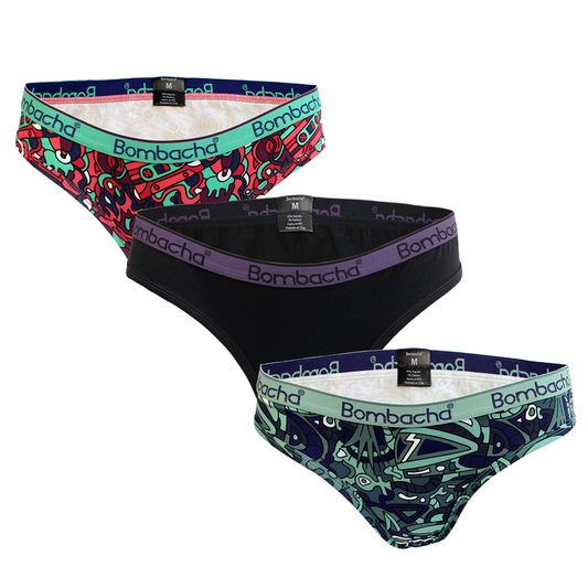 Pack 3 Culotte Mixto Dark