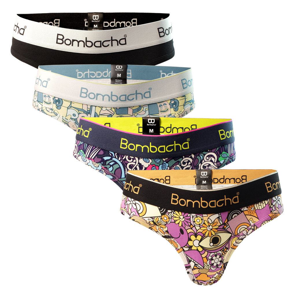 calzon tanga colaless con diseño ropa interior